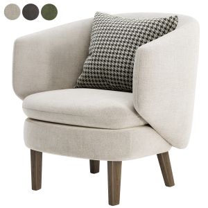 Crescent Lounge Armchair