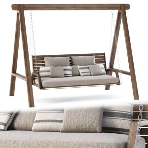 Mary Wooden Double Garden Swing Mr45 By Bpoint Des