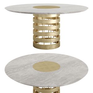 Conrad Dining Round Table By Rossato