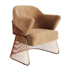 Jackie Armchair 01 By Rossato