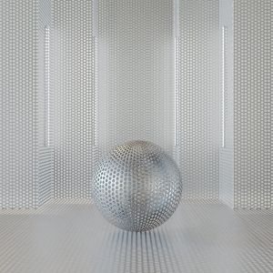 Metal Perforated 43 4k Seamless Pbr Material