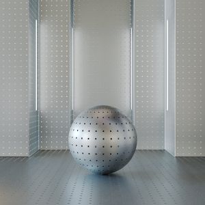 Metal Perforated 45 4k Seamless Pbr Material