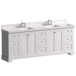 Bathroom Cabinet With A Washbasin