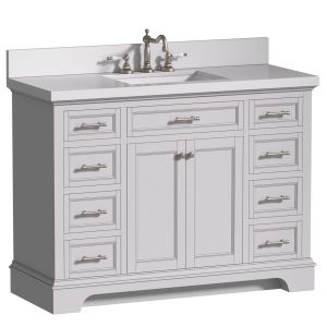 Bathroom Cabinet With A Washbasin