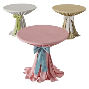 Banquet Table With Bow