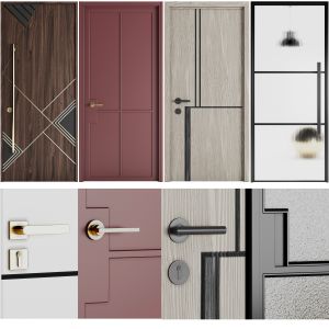 Set Modern Door 03