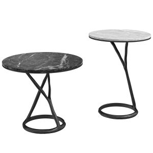 Poliform Ilda Round Marble Coffee Table