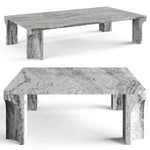 Doric Marble Coffee Table By Gubi