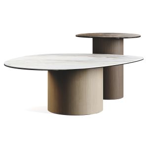 Calligaris Mushroom Coffee Toptables Marble