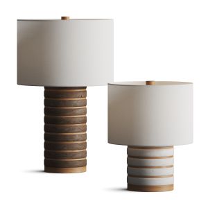 Cb2 Exclusive Cove Ceramic Table Lamps