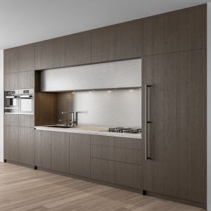 Kitchen Modern - Metal And Wood Cabinets 80