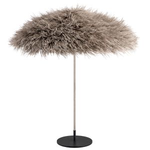 Thatch Umbrella With Palm Leaf 01