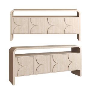 Wood Sideboard Buffet Japandi