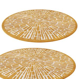 Ковер Sunburst Hand Knotted Round Rug