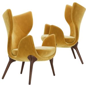 Korcula Tall Armchair By Wonatti