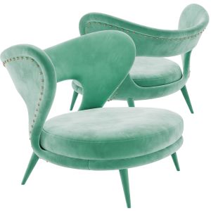 Mihintale Luxury Velvet Armchair By Wonatti