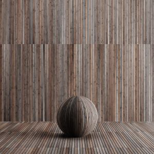 Timber Facade 38 8k Seamless Pbr Material