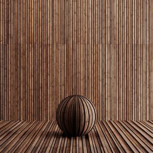 Timber Facade 39 8k Seamless Pbr Material