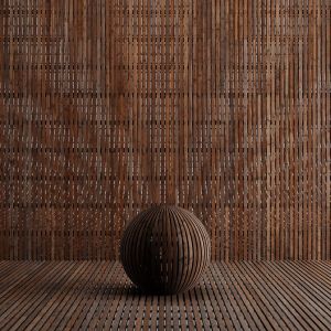 Timber Facade 60 8k Seamless Pbr Material