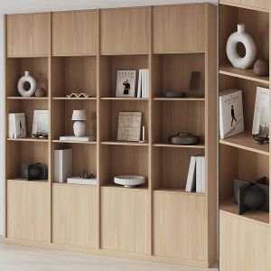 Big Bookcase With Modern Decor