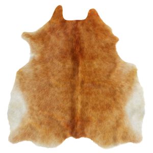 Cowhide Light Brown Area Rug