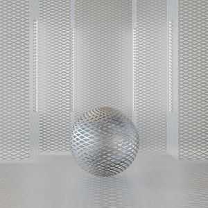 Metal Perforated 18 4k Seamless Pbr Material