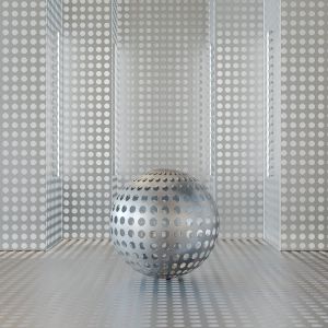 Metal Perforated 30 4k Seamless Pbr Material