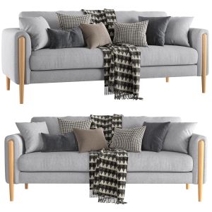 Bronte 3 Seater Fabric Sofa