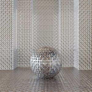 Metal Mesh 09 4k Seamless Pbr Material