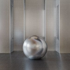 Metal Mesh 14 4k Seamless Pbr Material