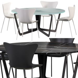 Vondom Love Chair And Reach Atlas Table