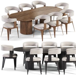 Gubi Table And Kirkchair