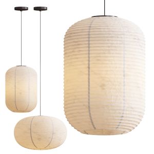 Paper Shade Pendants