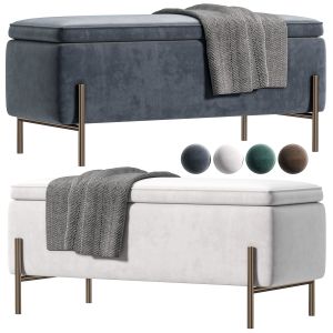 Schmucker Upholstered Flip Top Storage Bench By Wa