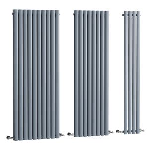 Milano Aruba White Vertical Designer Radiator