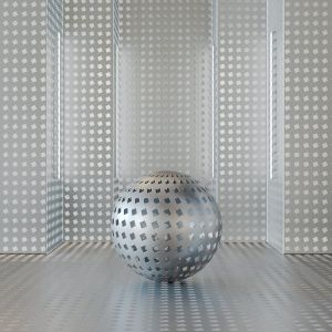 Metal Perforated 40 4k Seamless Pbr Material