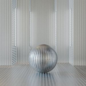 Metal Perforated 52 4k Seamless Pbr Material