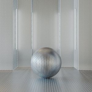 Metal Perforated 55 4k Seamless Pbr Material