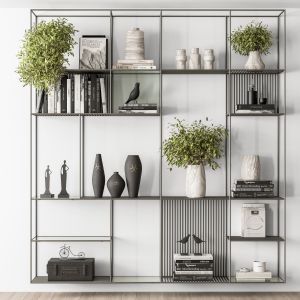 Metal Shelves Decorativet - Rack Set 10