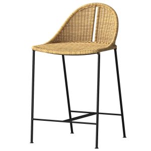 Cesta Rattan Counter Stool