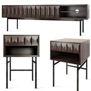 Tvstand And Nightstand Latina Unique Furniture