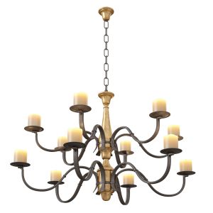 Paul Ferrante Rustic Style Chandelier The Clinton