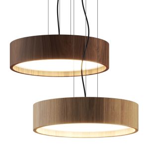 Valaisin Gronlund Oak & Walnut Pendant Lamp