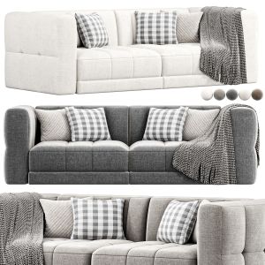 Tavi Sofa Alcala Graphite By Highfashionhome