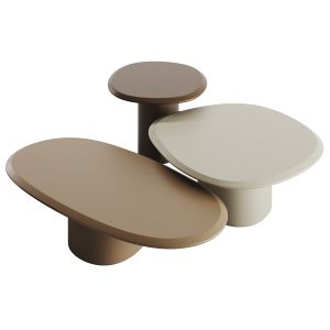 Carpanese Home Pebble Coffee Table Rising Collecti