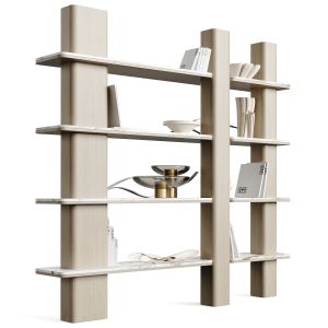 Carpanese Home Erice Bookshelf Rising Collection