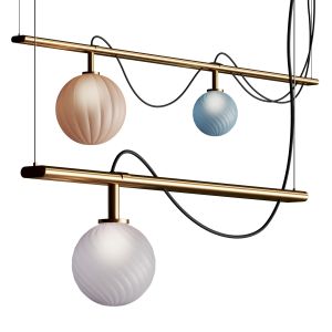 Euroluce Lampadari Le Perle Pendant Lamp