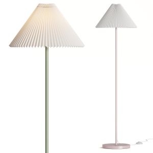 Crate And Barrel Flo Scalloped Floor Lamp