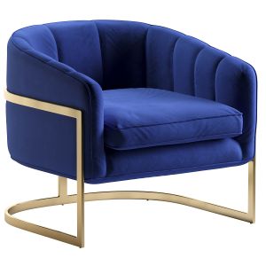 Carter Velvet Accent Chair