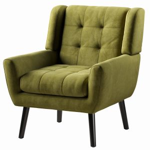 Armchair Lwflife Velvet Accent